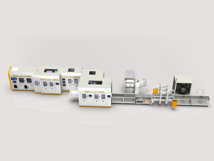PCB fully automatic intelligent packaging line